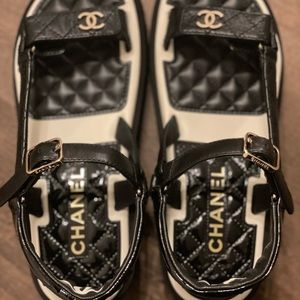 ❌SOLD ELSEWHERE❌Brand new Chanel road to the sun sandals